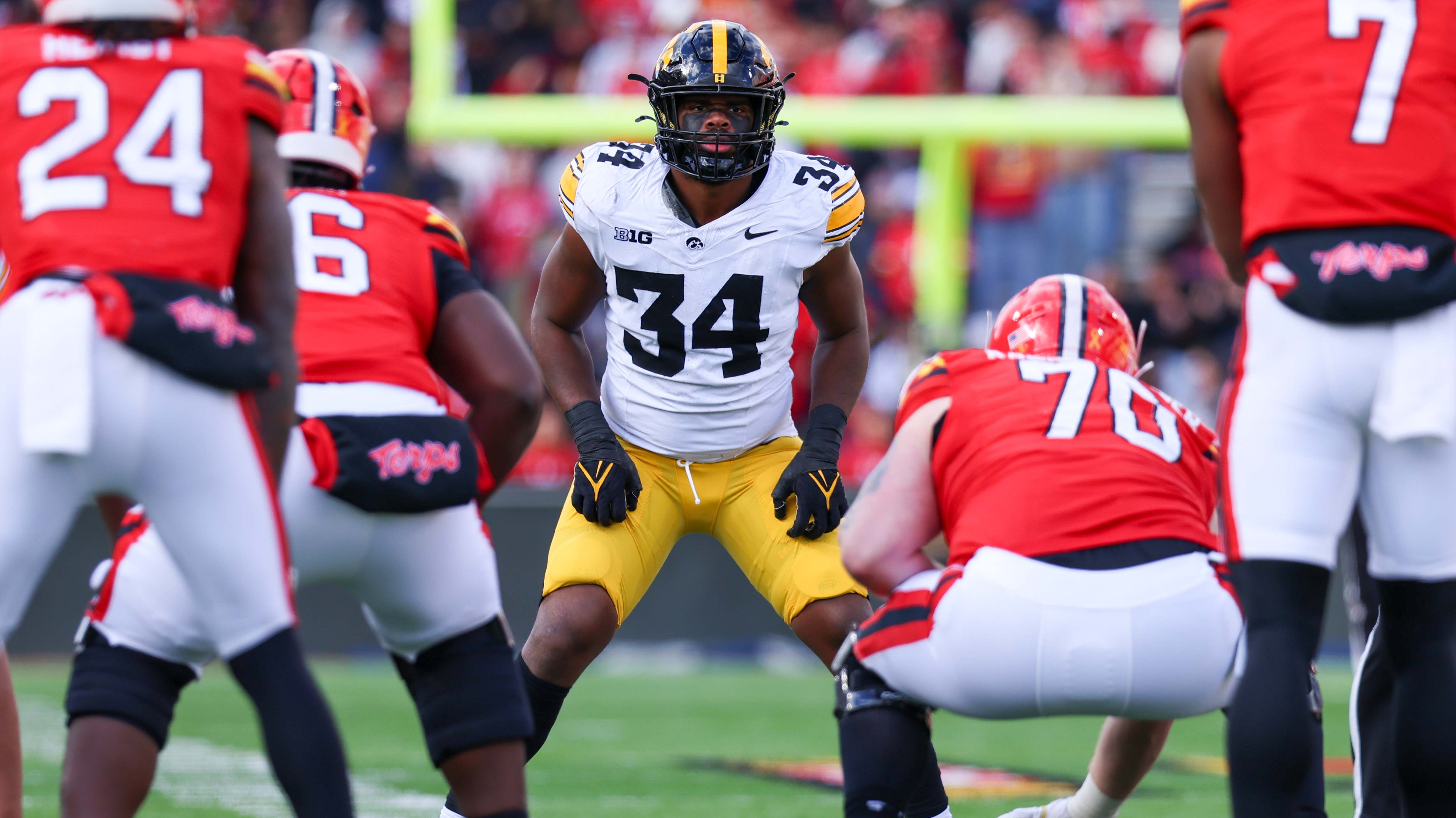 Jay Higgins, LB, Iowa Hawkeyes 2025 NFL Draft Scouting Report Flipboard