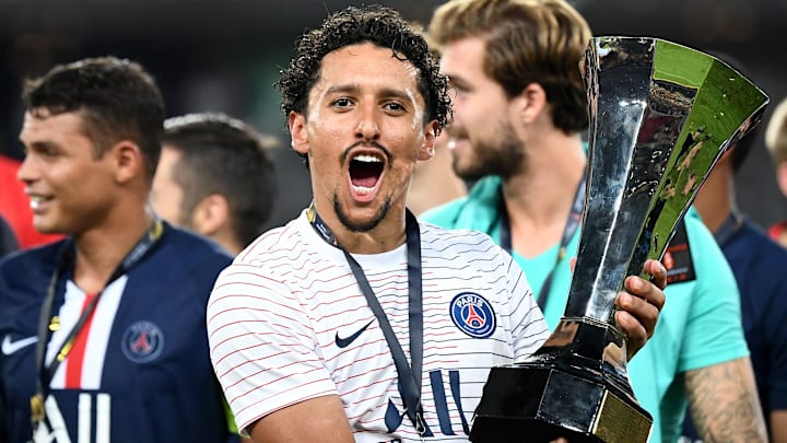 TOPSHOT-FBL-CHN-FRA-CHAMPIONS-TROPHY-PSG-RENNES TOPSHOT-FBL-CHN-FRA-CHAMPIONS-TROPHY-PSG-RENNES