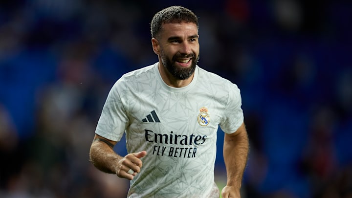 Dani Carvajal won three major trophies in 2024