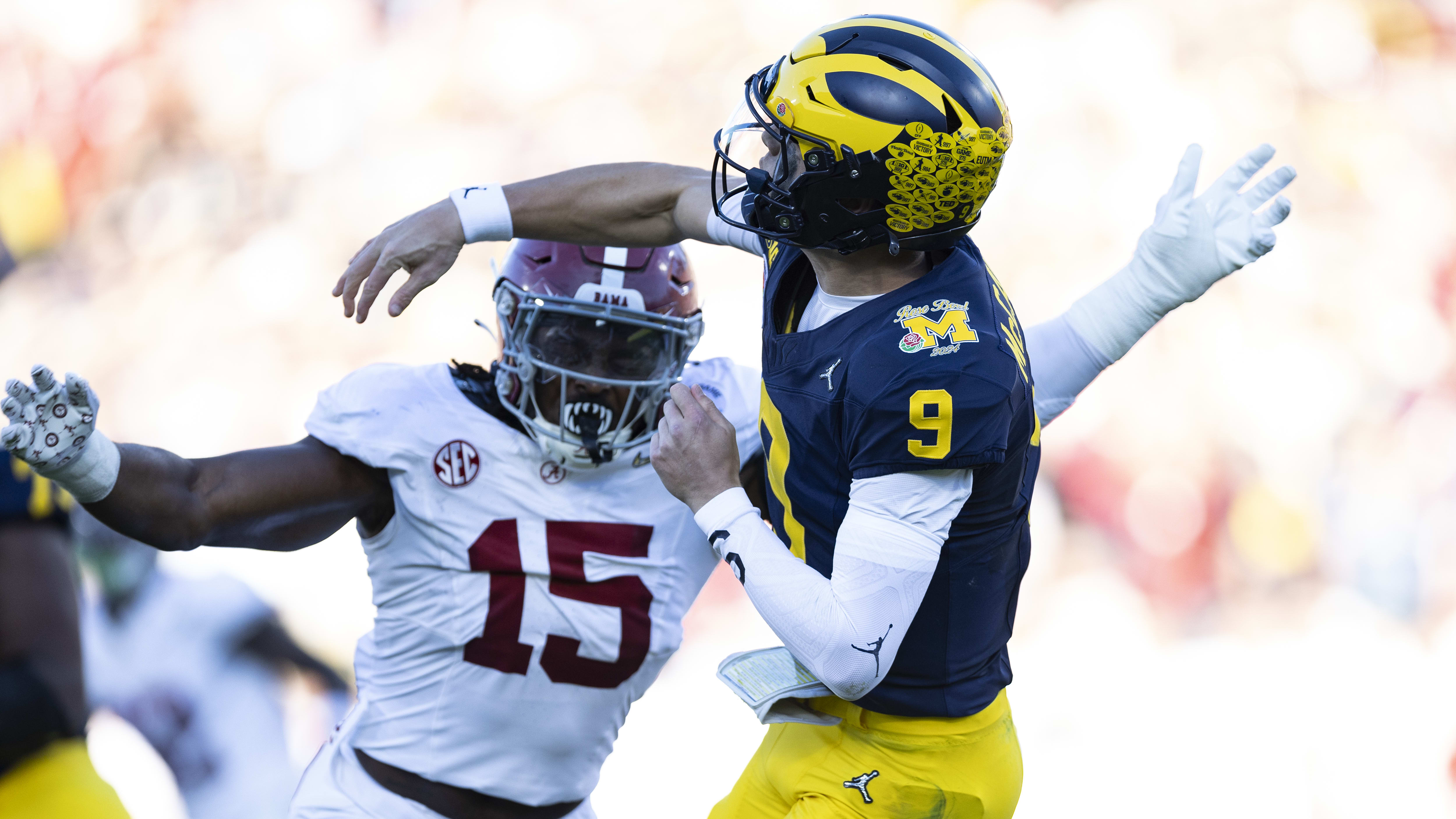 Rose Bowl Game - Alabama v Michigan
