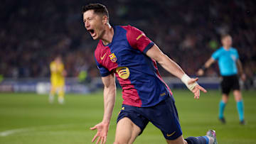 Robert Lewandowski et le FC Barcelone ont un pied en demi-finales de Ligue des Champions