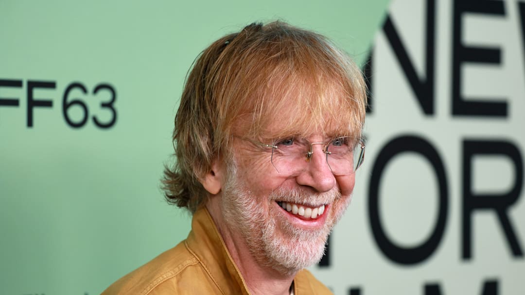 Phish's Trey Anastasio at "Springsteen: Deliver Me From Nowhere" Red Carpet