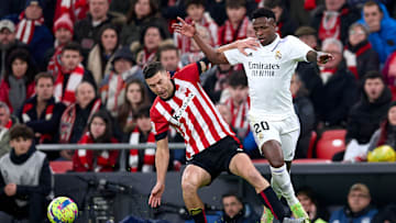 Vinicius Junior foi "alvo" da torcida do Athletic Bilbao