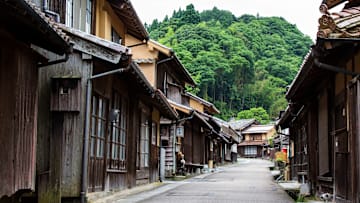 Omori Iwami Ginzan Townscape - The townscape of Omori...
