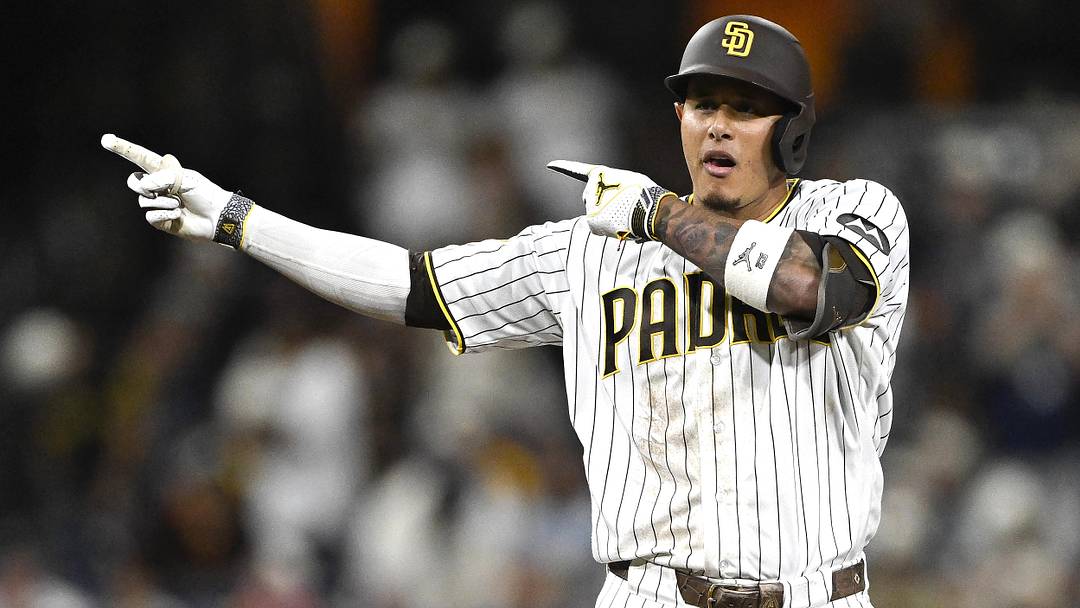 San Diego Padres third baseman Manny Machado.