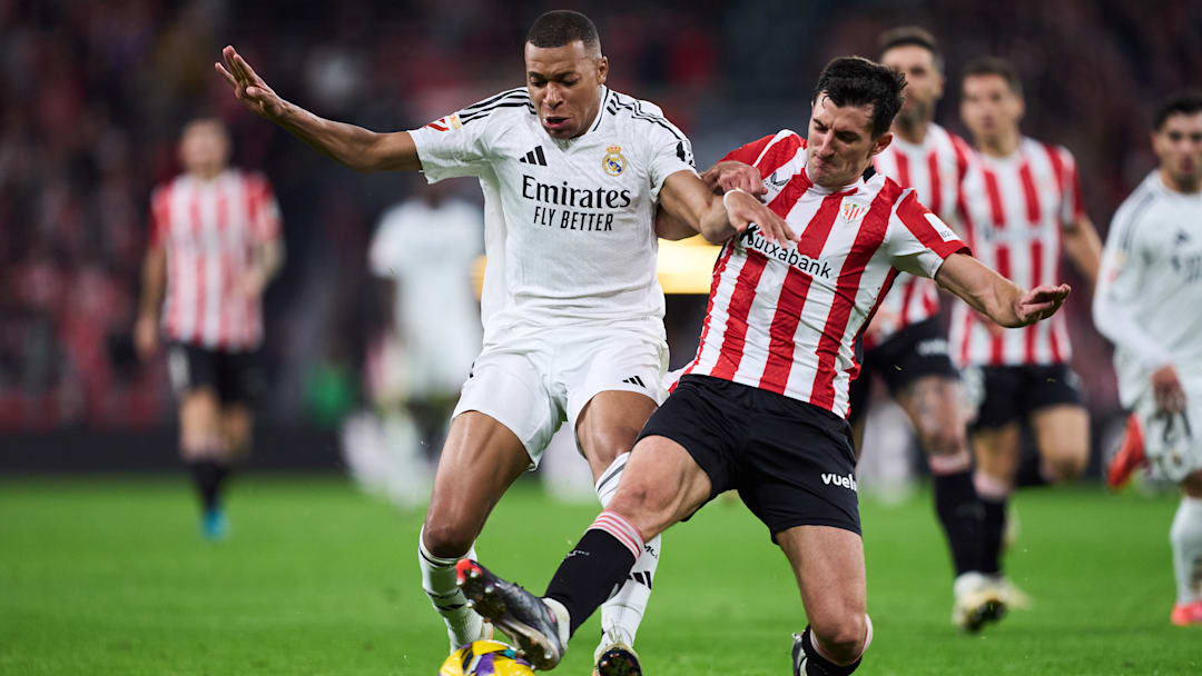 Athletic Club x Real Madrid se enfrentam pela LaLiga 2025/26
