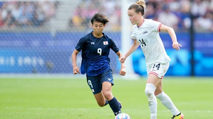 United States v Japan: Women's Football Quarterfinal - Olympic Games Paris 2024: Day 8