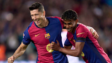 Barcelona venceu mais uma, com show de garotos e Lewandowski