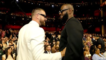 LeBron James renewed acquaintances with Travis Kelce and his brother on a fun episode of the New Heights podcast this week