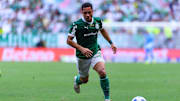 Vitor Roque marcou seu primeiro gol com a camisa do Palmeiras