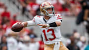 San Francisco 49ers quarterback Brock Purdy is up in the air for Week 11.