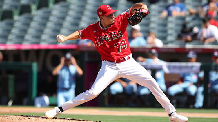 Los Angeles Angels v Toronto Blue Jays