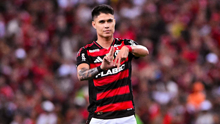 Luiz Araújo é um dos atacantes do Flamengo Luiz Araújo é um dos atacantes do Flamengo