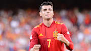 Alvaro Morata avec l'Espagne
