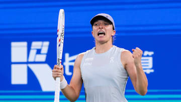 Iga Swiatek reached a major financial milestone after the Wuhan Open.