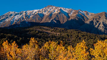 Eastern Sierra mountains near Mammoth Lakes, California