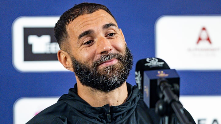 Karim Benzema joue en Arabie Saoudite depuis 2023. Karim Benzema joue en Arabie Saoudite depuis 2023.