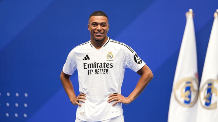 Kylian Mbappé a été présenté au Real Madrid.