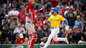 Los Angeles Angels v Boston Red Sox