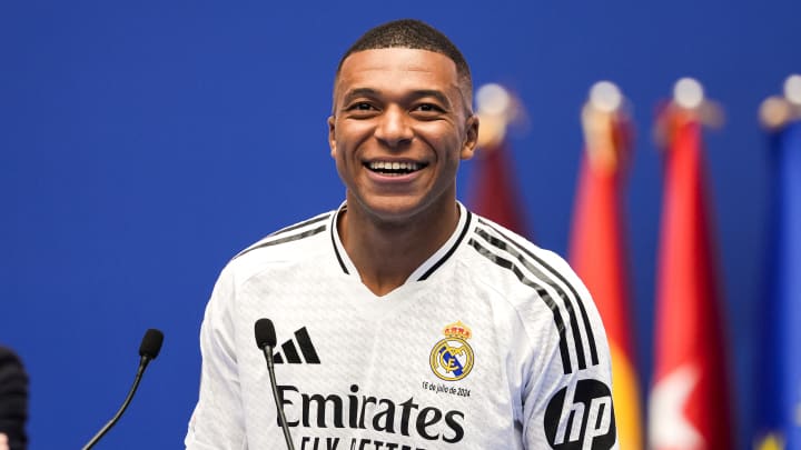 Real Madrid Unveils New Signing Kylian Mbappe