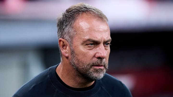 Hansi Flick, l'entraîneur du FC Barcelone. Hansi Flick, l'entraîneur du FC Barcelone.