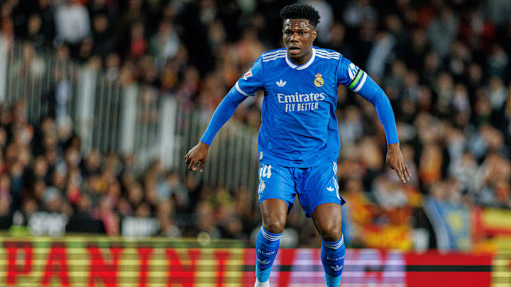 Aurelien Tchouaméni était titulaire face à Valence