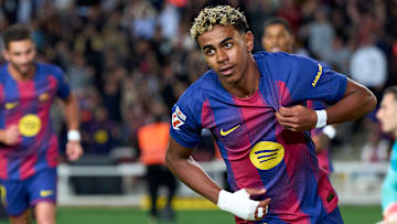 Lamine marcou um dos gols do Barça