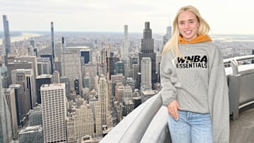 WNBA Draftees Light the Empire State Building