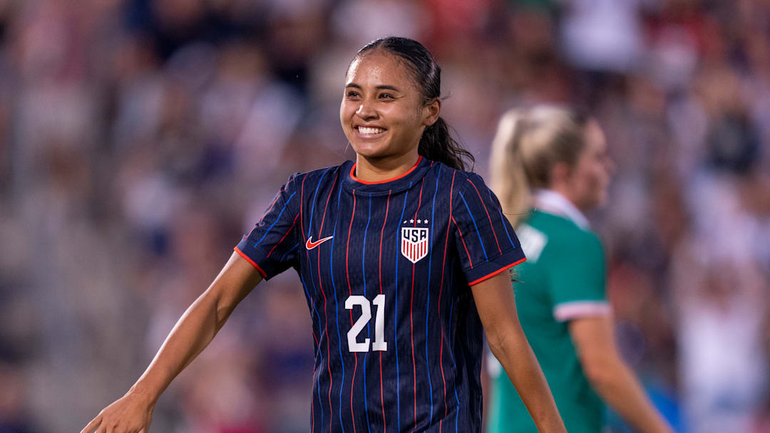 Alyssa Thompson of the USWNT