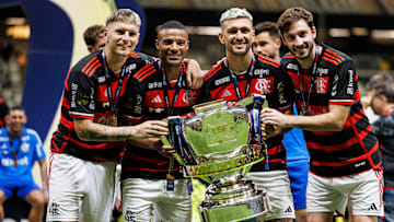 Flamengo tem sete estrangeiros no elenco na atualidade