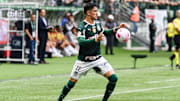 Piquerez marcou um belo gol na vitória do Palmeiras sobre o Inter de Limeira.