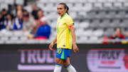 Marta foi o destaque do primeiro amistoso contra a Jamaica