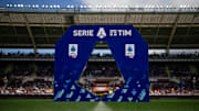 The Serie A archway structure is seen prior to the Serie A...