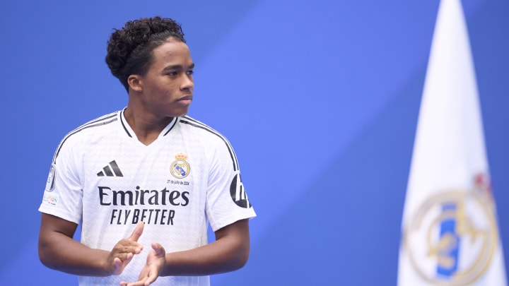 Real Madrid Unveils New Signing Endrick Felipe Real Madrid Unveils New Signing Endrick Felipe