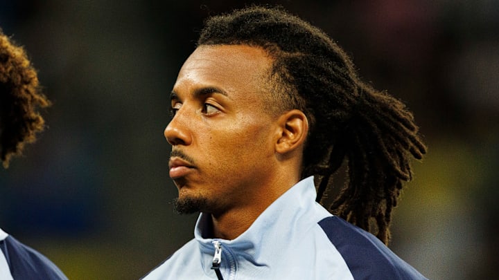 Jules Koundé, défenseur de l'équipe de France Jules Koundé, défenseur de l'équipe de France