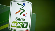The logo of Serie B 