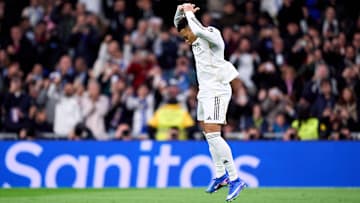 Kylian Mbappé a marqué contre Séville ce samedi.