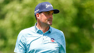 Keegan Bradley during the second round of the 2025 Rocket Classic