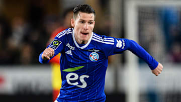 Kevin Gameiro, joueur le mieux payé du RC Strasbourg.