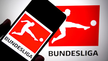 In this photo illustration, Bundesliga logo is seen...