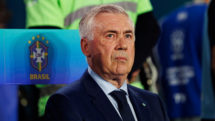Carlo Ancelotti é o técnico da Seleção Brasileira