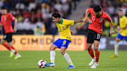 Coutinho marcou um dos gols do amistoso
