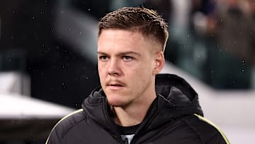 Emil Holm of Juventus Fc looks on during the Serie A...