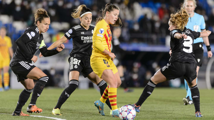 Barcelona & Real Madrid will meet for the second leg of their UWCL quarter-final