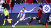Raphinha contra el Osasuna