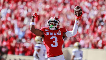 Indiana Hoosiers wide receiver Omar Cooper Jr. (3)...