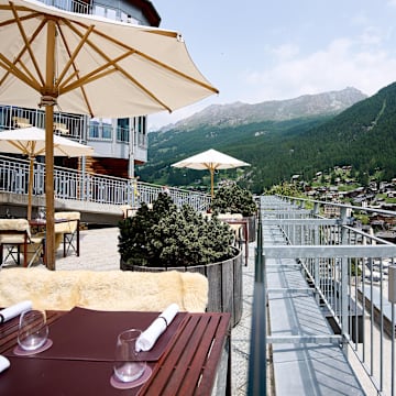 The Omnia terrace