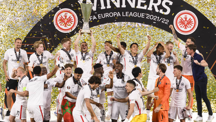 Eintracht Frankfurt won the Europa League in 2021/22