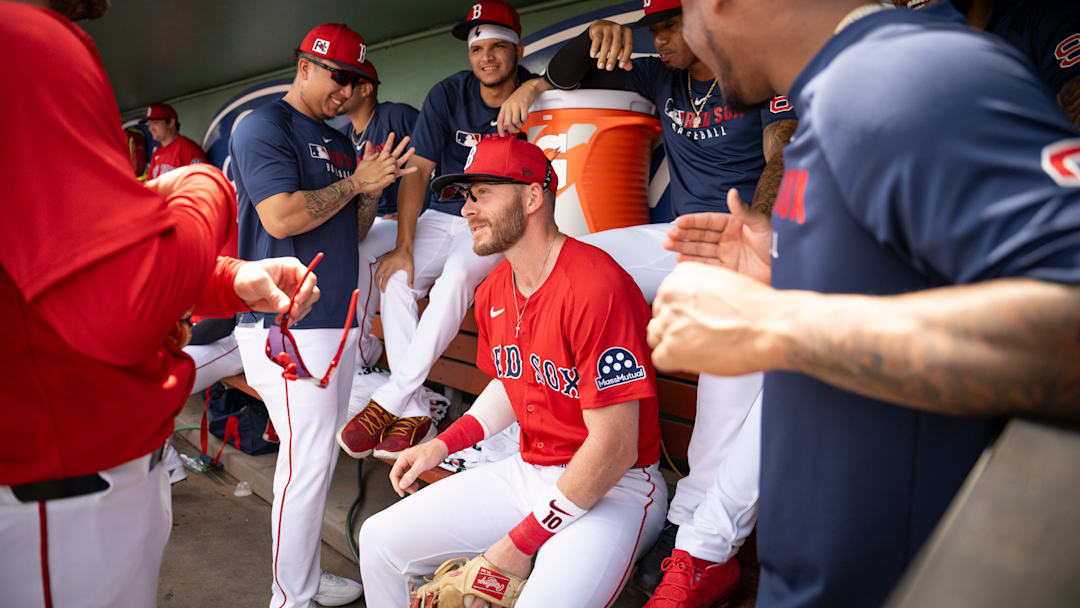 Boston Red Sox shortstop Trevor Story.