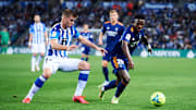 Real Madrid defeated Real Sociedad during a ten-game winning run in December